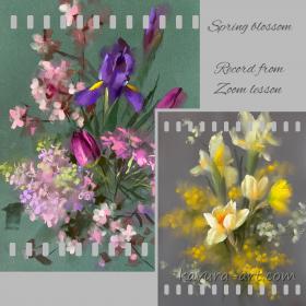 "Spring Blossoms Video Lesson"